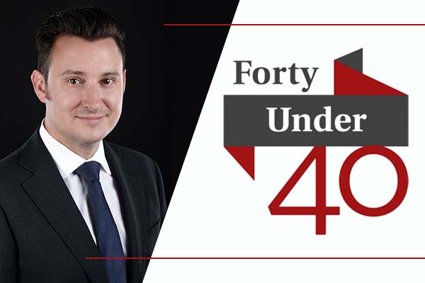 Joseph Cooke, Winner of BIV 2021 Forty Under 40